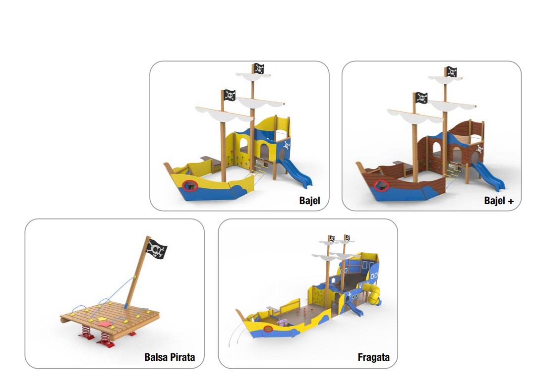 Barco Bajel - Parques infantiles - Mobiliario urbano